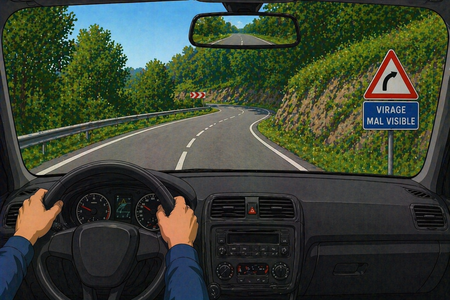 Illustration: Endroits dangereux ou interdits